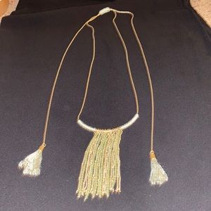 Tassel necklace